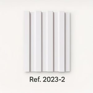 Panel decorativo de madera WPC - White